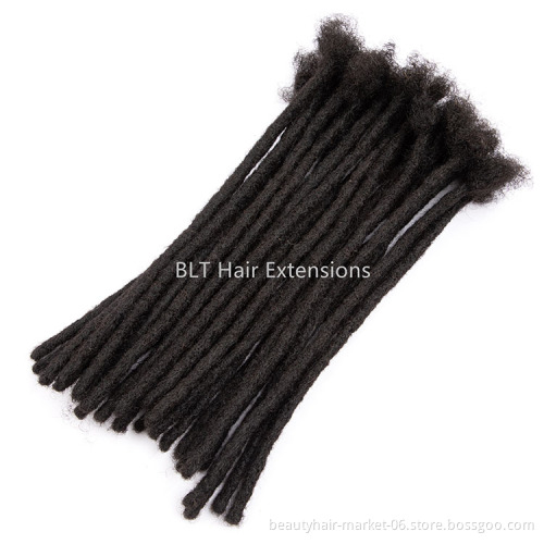 hot selling soft dreadlocks braids dreadlock extensions human hair human hair dreadlock extensions